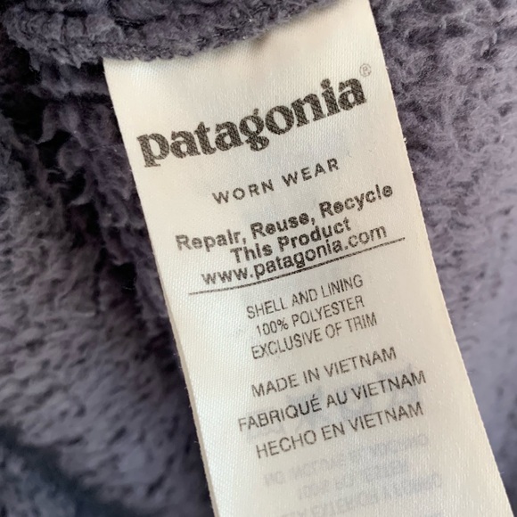 Patagonia Los Gatos Fleece 1/4 Zip Pullover Sweater Women’s Small - Picture 5 of 7